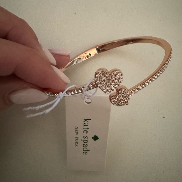 kate spade Jewelry - NWT Kate Spade Heart Bangle